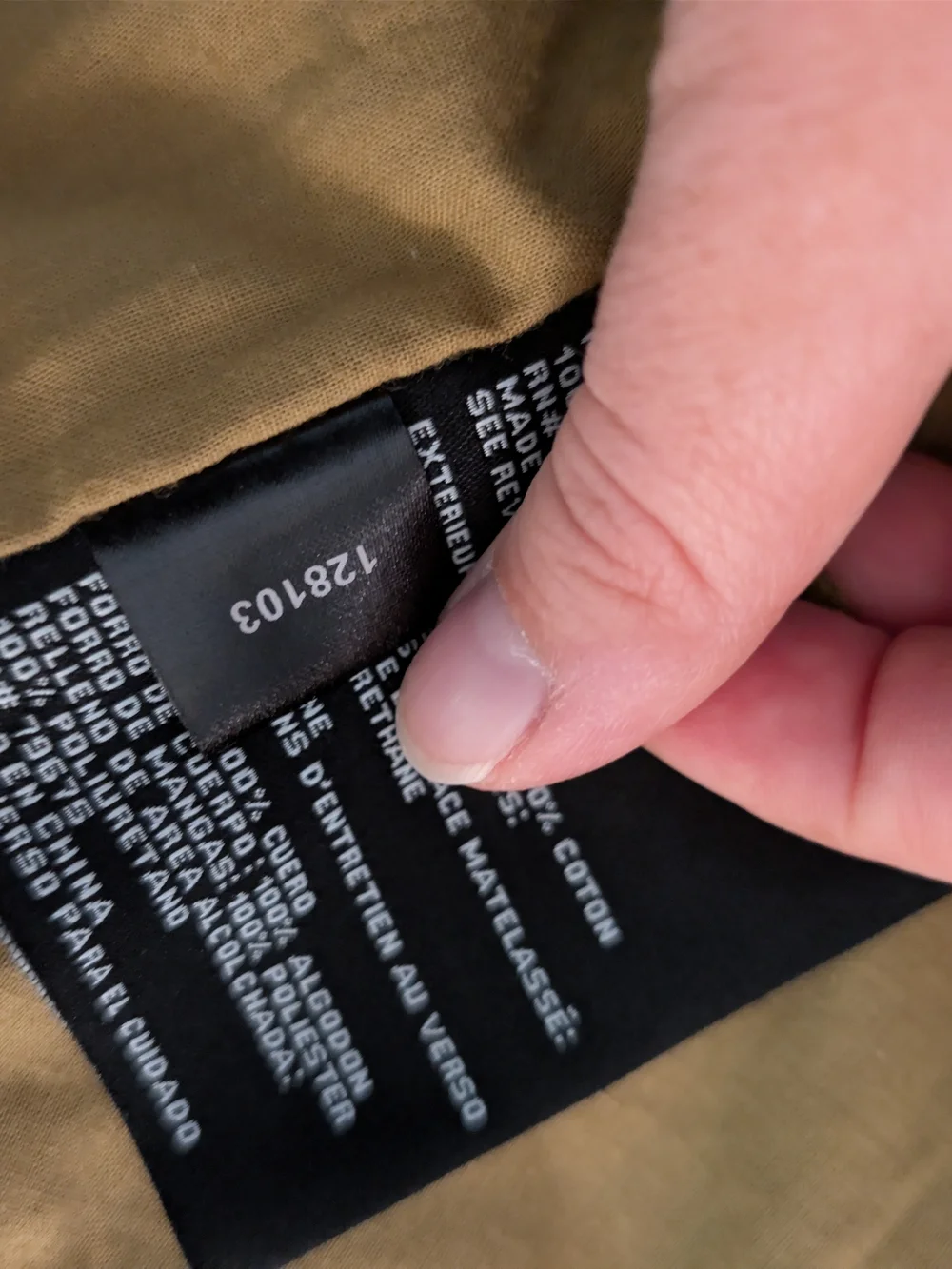 Michael Kors genuine suede